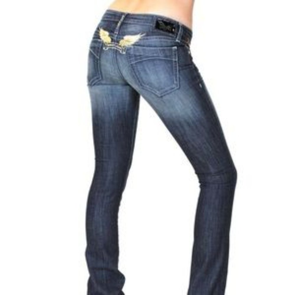 Robin's Jeans Studded Angel Wings Marilyn 25